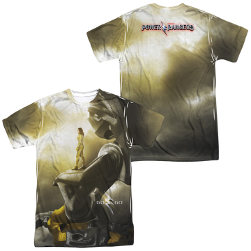 Power Rangers Yellow Zord Poster Men's All Over Print T-Shirt Men's All-Over Print T-Shirt Power Rangers   