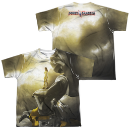 Power Rangers Yellow Zord Poster Youth All-Over Print T-Shirt (Ages 8-12) Youth All-Over Print T-Shirt (Ages 8-12) Power Rangers   