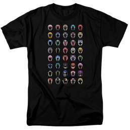 Mighty Morphin Power Rangers Visual Timeline - Men's Regular Fit T-Shirt Men's Regular Fit T-Shirt Power Rangers   