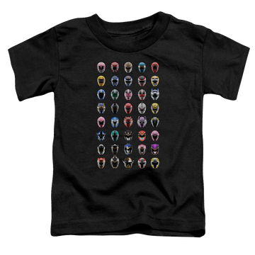 Mighty Morphin Power Rangers Visual Timeline - Toddler T-Shirt Toddler T-Shirt Power Rangers   