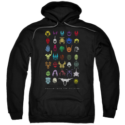 Mighty Morphin Power Rangers Villians - Pullover Hoodie Pullover Hoodie Power Rangers   