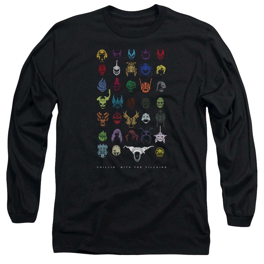 Mighty Morphin Power Rangers Villians - Men's Long Sleeve T-Shirt Men's Long Sleeve T-Shirt Power Rangers   