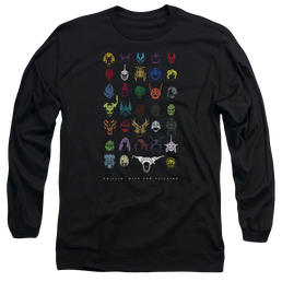 Mighty Morphin Power Rangers Villians - Men's Long Sleeve T-Shirt Men's Long Sleeve T-Shirt Power Rangers   