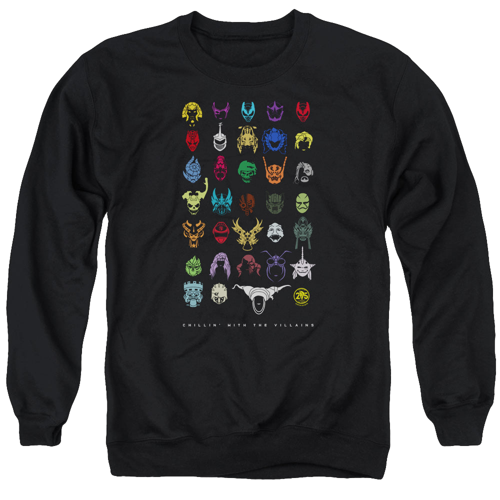 Mighty Morphin Power Rangers Villians - Men's Crewneck Sweatshirt Men's Crewneck Sweatshirt Power Rangers   