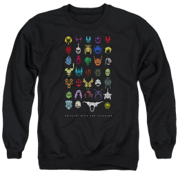 Mighty Morphin Power Rangers Villians - Men's Crewneck Sweatshirt Men's Crewneck Sweatshirt Power Rangers   