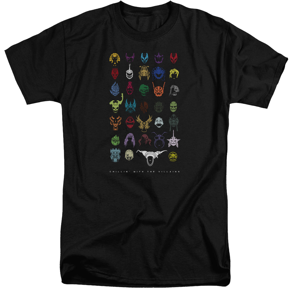 Mighty Morphin Power Rangers Villians - Men's Tall Fit T-Shirt Men's Tall Fit T-Shirt Power Rangers   