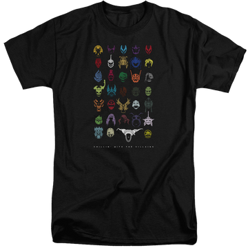 Mighty Morphin Power Rangers Villians - Men's Tall Fit T-Shirt Men's Tall Fit T-Shirt Power Rangers   