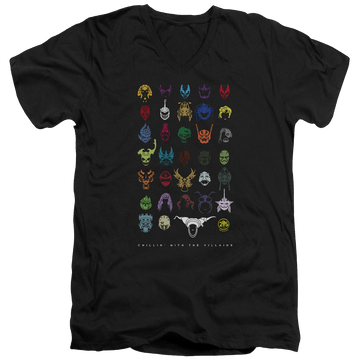 Mighty Morphin Power Rangers Villians - Men's V-Neck T-Shirt Men's V-Neck T-Shirt Power Rangers   