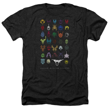 Mighty Morphin Power Rangers Villians - Men's Heather T-Shirt Men's Heather T-Shirt Power Rangers   
