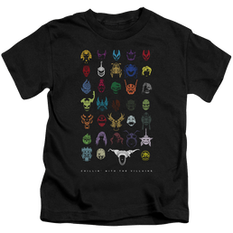 Mighty Morphin Power Rangers Villians - Kid's T-Shirt Kid's T-Shirt (Ages 4-7) Power Rangers   