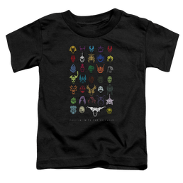 Mighty Morphin Power Rangers Villians - Toddler T-Shirt Toddler T-Shirt Power Rangers   