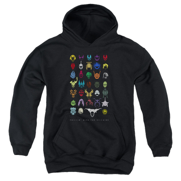 Mighty Morphin Power Rangers Villians - Youth Hoodie Youth Hoodie (Ages 8-12) Power Rangers   
