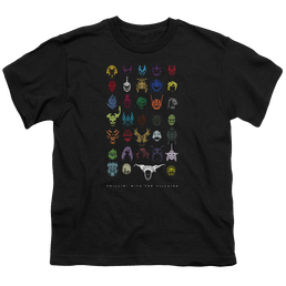 Mighty Morphin Power Rangers Villians - Youth T-Shirt Youth T-Shirt (Ages 8-12) Power Rangers   