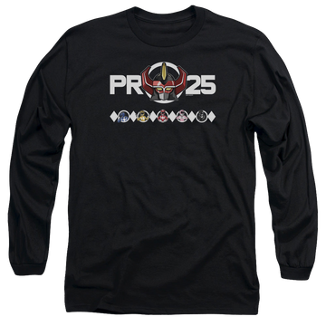 Mighty Morphin Power Rangers Megazord 25 - Men's Long Sleeve T-Shirt Men's Long Sleeve T-Shirt Power Rangers   