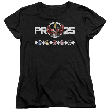 Mighty Morphin Power Rangers Megazord 25 - Women's T-Shirt Women's T-Shirt Power Rangers   
