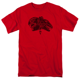 Mighty Morphin Power Rangers Red - Men's Regular Fit T-Shirt Men's Regular Fit T-Shirt Power Rangers   