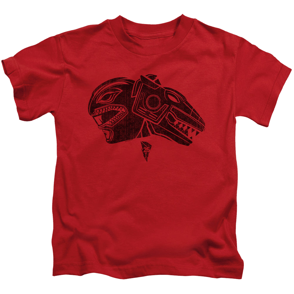 Mighty Morphin Power Rangers Red - Kid's T-Shirt Kid's T-Shirt (Ages 4-7) Power Rangers   