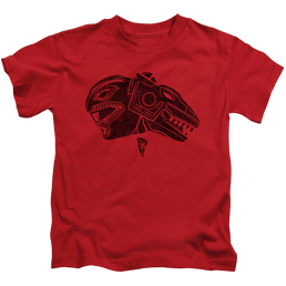 Mighty Morphin Power Rangers Red - Kid's T-Shirt Kid's T-Shirt (Ages 4-7) Power Rangers   