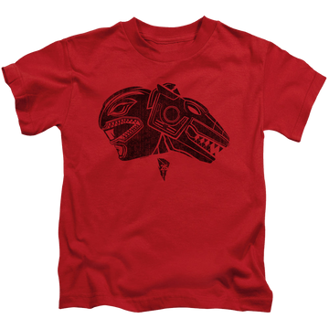Mighty Morphin Power Rangers Red - Kid's T-Shirt Kid's T-Shirt (Ages 4-7) Power Rangers   