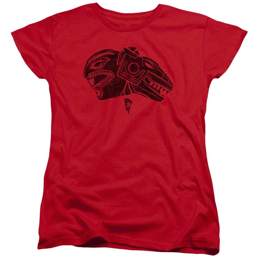 Mighty Morphin Power Rangers Red - Women's T-Shirt Women's T-Shirt Power Rangers   