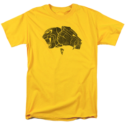 Mighty Morphin Power Rangers Yellow - Men's Regular Fit T-Shirt Men's Regular Fit T-Shirt Power Rangers   
