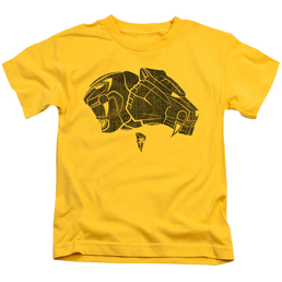 Mighty Morphin Power Rangers Yellow - Kid's T-Shirt Kid's T-Shirt (Ages 4-7) Power Rangers   