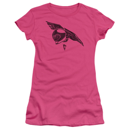 Mighty Morphin Power Rangers Pink - Juniors T-Shirt Juniors T-Shirt Power Rangers   