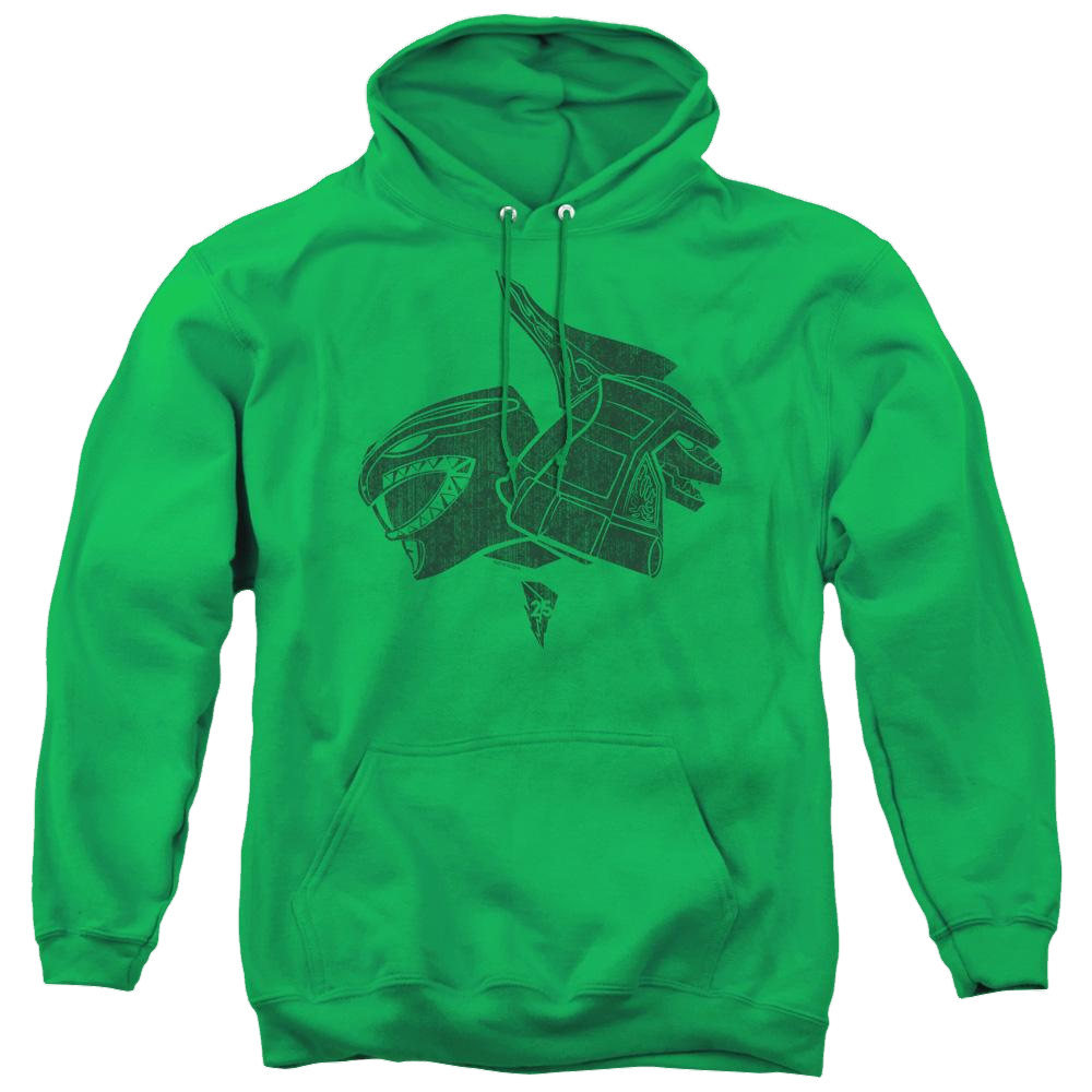 Mighty Morphin Power Rangers Green - Pullover Hoodie Pullover Hoodie Power Rangers   