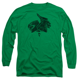 Mighty Morphin Power Rangers Green - Men's Long Sleeve T-Shirt Men's Long Sleeve T-Shirt Power Rangers   