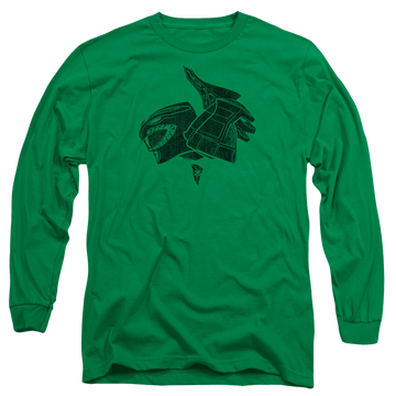 Mighty Morphin Power Rangers Green - Men's Long Sleeve T-Shirt Men's Long Sleeve T-Shirt Power Rangers   