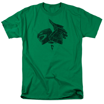 Mighty Morphin Power Rangers Green - Men's Regular Fit T-Shirt Men's Regular Fit T-Shirt Power Rangers   