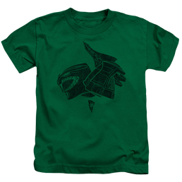 Mighty Morphin Power Rangers Green - Kid's T-Shirt Kid's T-Shirt (Ages 4-7) Power Rangers   