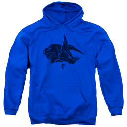 Mighty Morphin Power Rangers Blue - Pullover Hoodie Pullover Hoodie Power Rangers   
