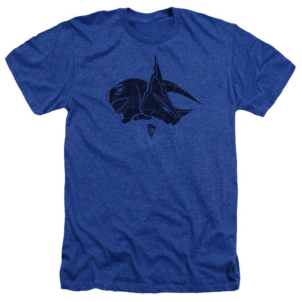 Mighty Morphin Power Rangers Blue - Men's Heather T-Shirt Men's Heather T-Shirt Power Rangers   