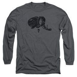 Mighty Morphin Power Rangers Black - Men's Long Sleeve T-Shirt Men's Long Sleeve T-Shirt Power Rangers   
