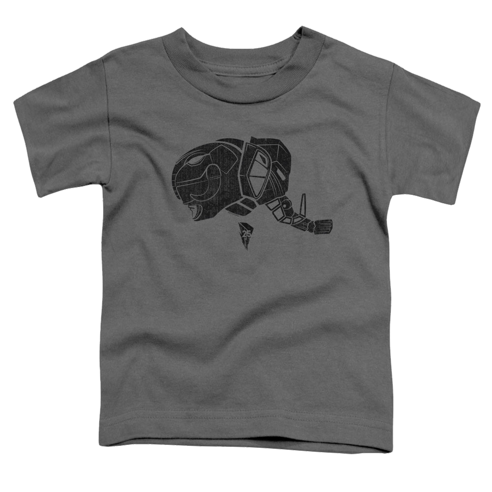Mighty Morphin Power Rangers Black - Toddler T-Shirt Toddler T-Shirt Power Rangers   