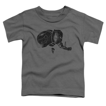 Mighty Morphin Power Rangers Black - Toddler T-Shirt Toddler T-Shirt Power Rangers   