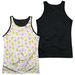 Mighty Morphin Power Rangers Grl Pwr - Men's Black Back Tank Top Men's Black Back Tank Power Rangers   