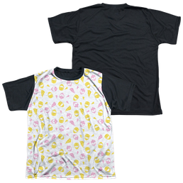 Mighty Morphin Power Rangers Grl Pwr - Youth Black Back T-Shirt Youth Black Back T-Shirt (Ages 8-12) Power Rangers   