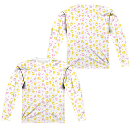 Mighty Morphin Power Rangers Grl Pwr (Front/Back Print) - Men's All-Over Print Long Sleeve Men's All-Over Print Long Sleeve Power Rangers   
