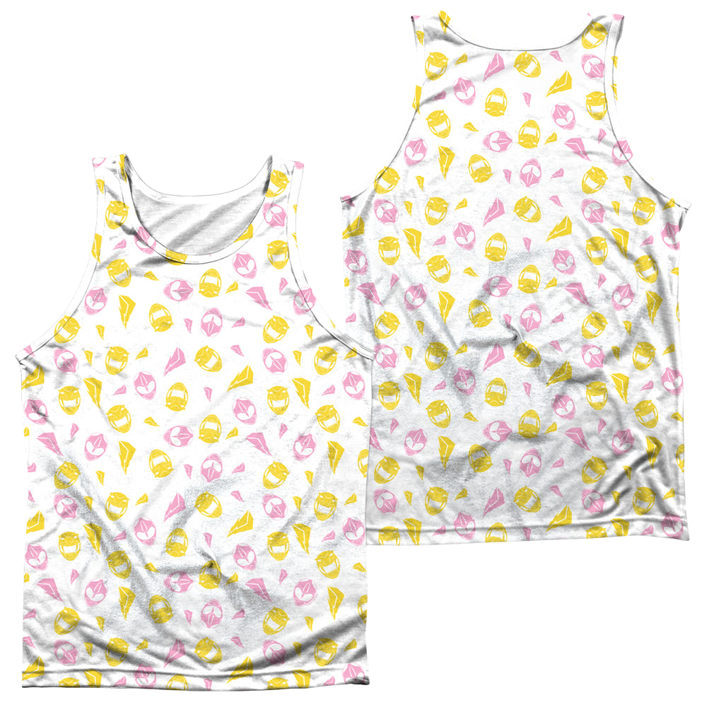 Mighty Morphin Power Rangers Girl Pwr (F/B) - Men's All Over Print Tank Men's All Over Print Tank Power Rangers   