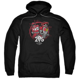 Mighty Morphin Power Rangers Red 25 - Pullover Hoodie Pullover Hoodie Power Rangers   