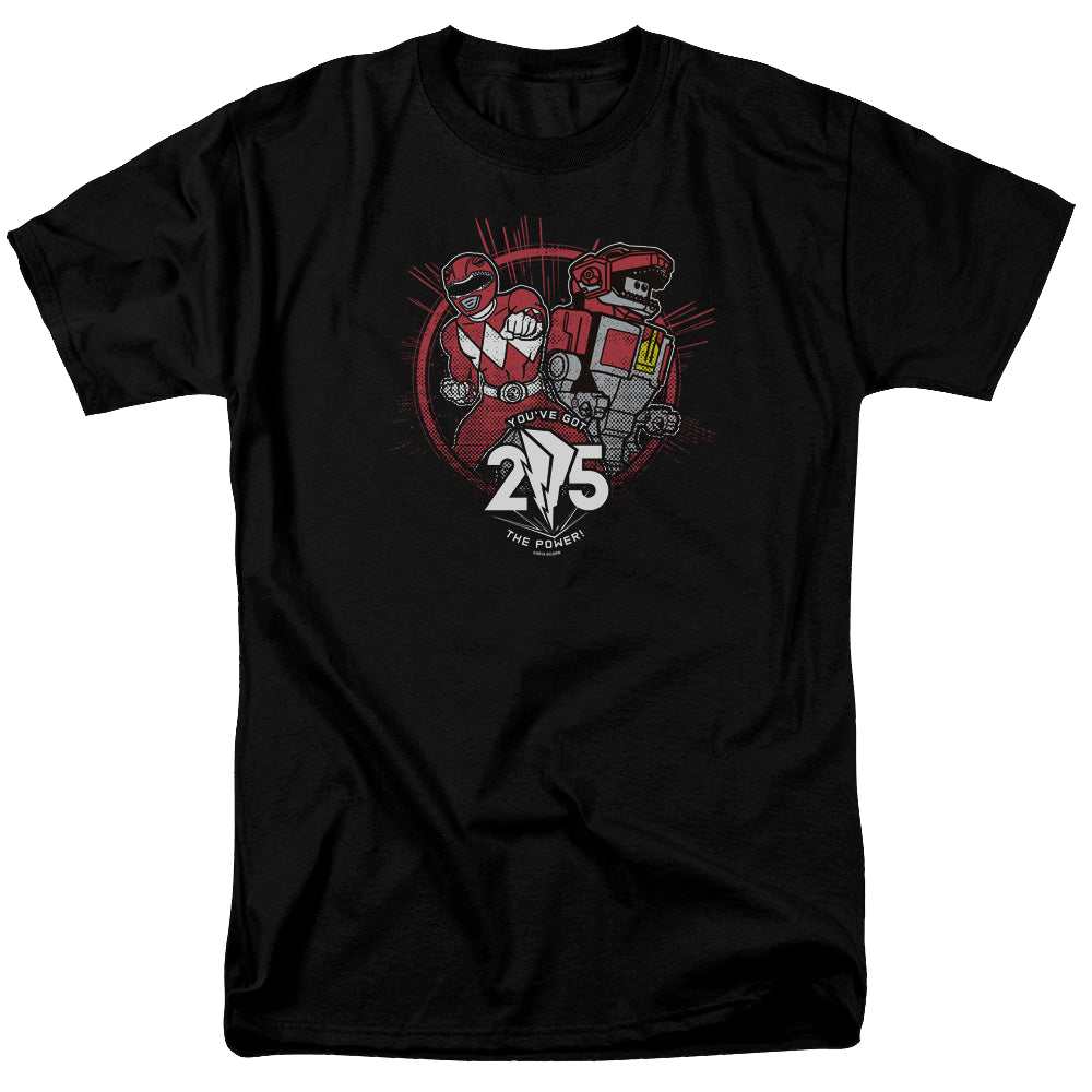 Mighty Morphin Power Rangers Red 25 - Men's Regular Fit T-Shirt Men's Regular Fit T-Shirt Power Rangers   