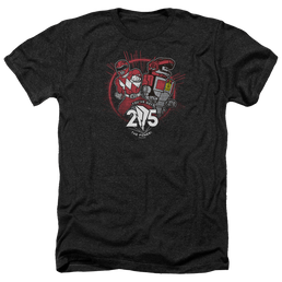 Mighty Morphin Power Rangers Red 25 - Men's Heather T-Shirt Men's Heather T-Shirt Power Rangers   