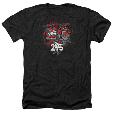Mighty Morphin Power Rangers Red 25 - Men's Heather T-Shirt Men's Heather T-Shirt Power Rangers   