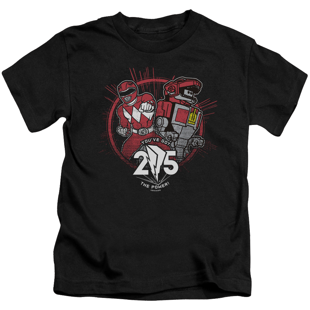 Mighty Morphin Power Rangers Red 25 - Kid's T-Shirt Kid's T-Shirt (Ages 4-7) Power Rangers   