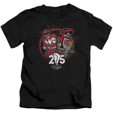 Mighty Morphin Power Rangers Red 25 - Kid's T-Shirt Kid's T-Shirt (Ages 4-7) Power Rangers   