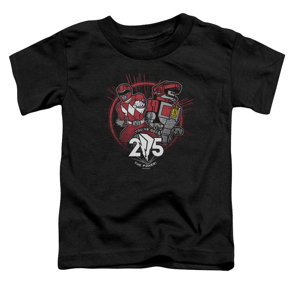 Mighty Morphin Power Rangers Red 25 - Toddler T-Shirt Toddler T-Shirt Power Rangers   