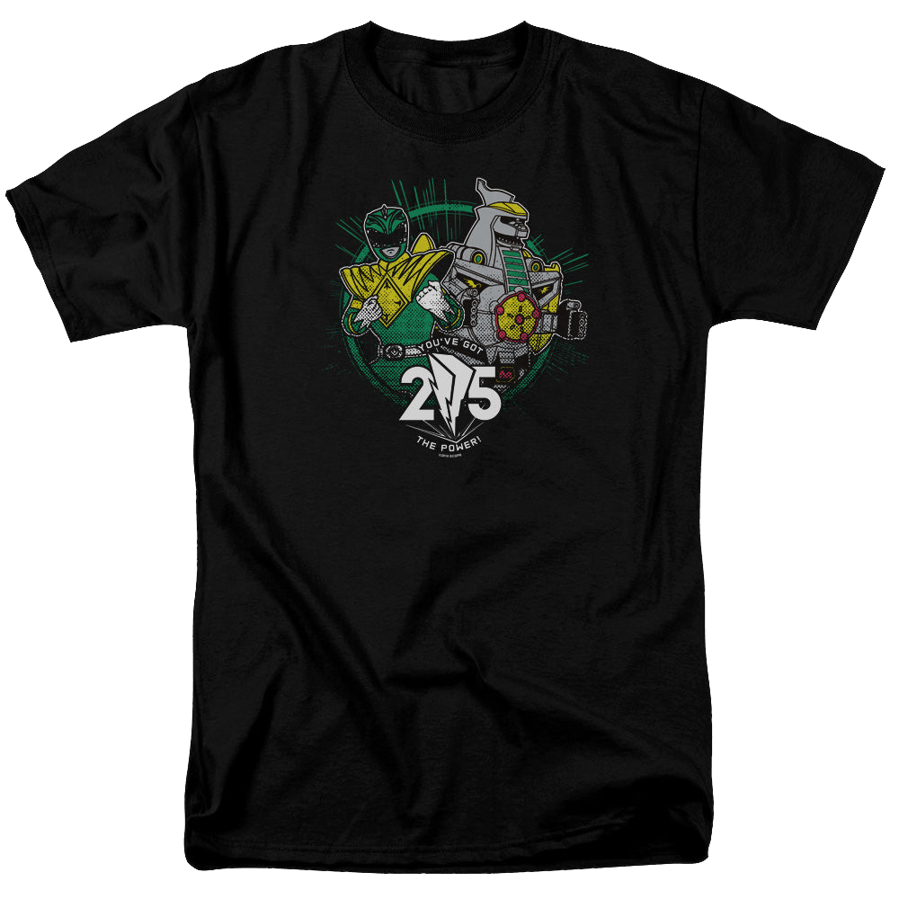 Mighty Morphin Power Rangers Green 25 - Men's Regular Fit T-Shirt Men's Regular Fit T-Shirt Power Rangers   