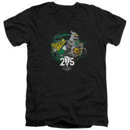 Mighty Morphin Power Rangers Green 25 - Men's V-Neck T-Shirt Men's V-Neck T-Shirt Power Rangers   